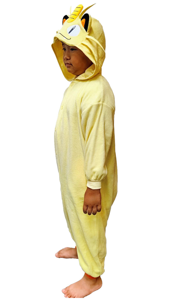 Meowth Kids Pokemon Kigurumi