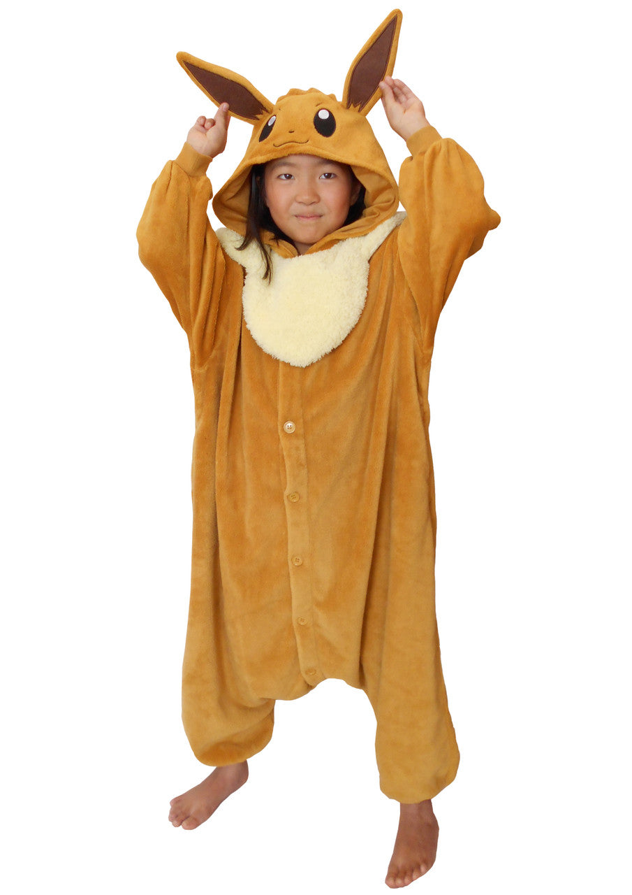 Eevee Kids Pokemon Kigurumi