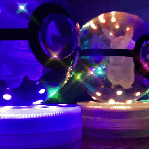 Glowing Crystal Pokeball 1 gif 1