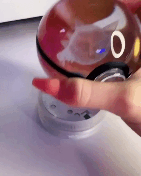 Glowing Crystal Pokeball 3 gif 2